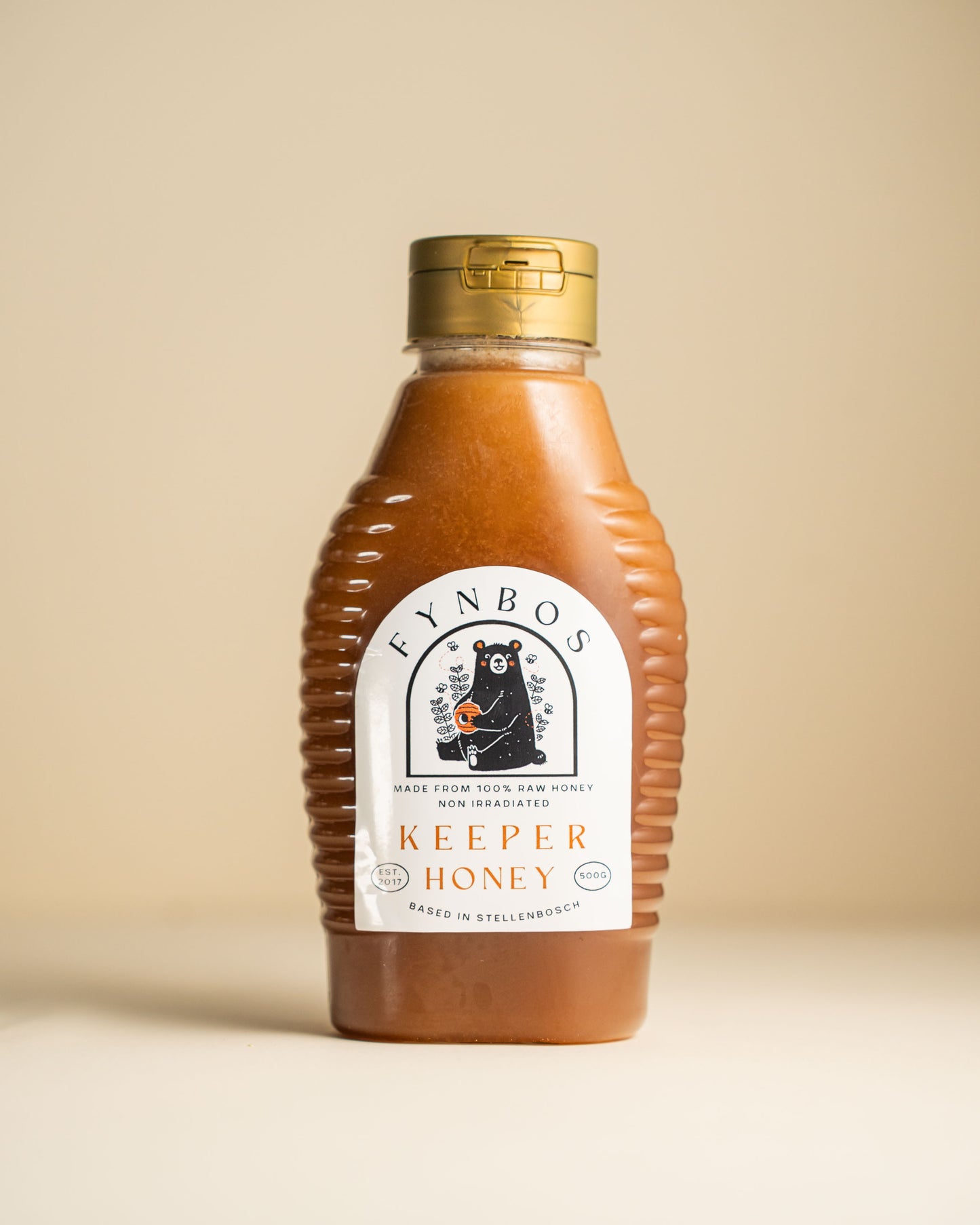Fynbos Raw Honey • 500g Squeeze Bottle