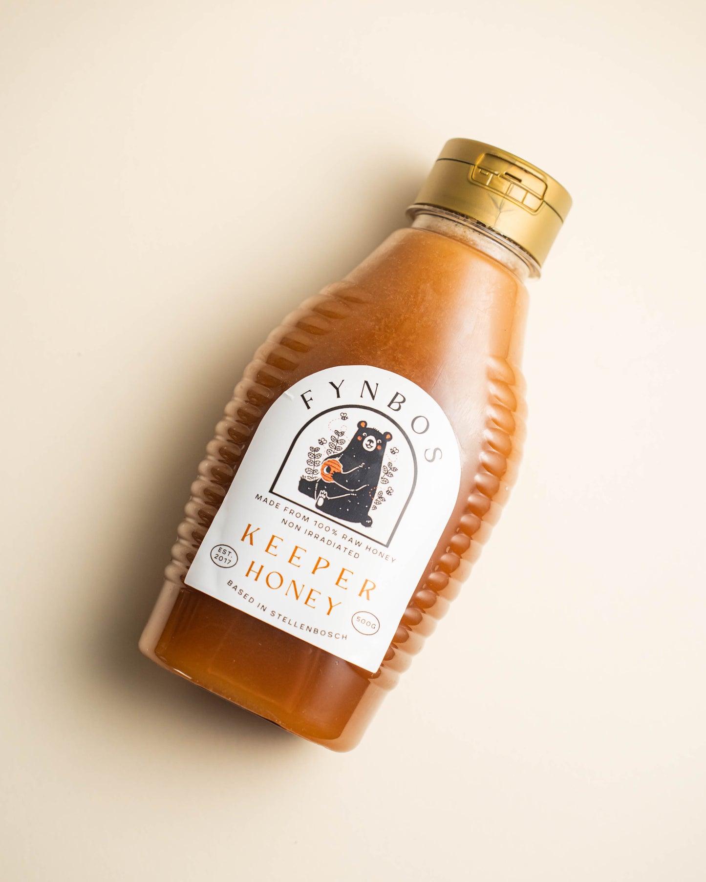 Fynbos Raw Honey • 500g Squeeze Bottle