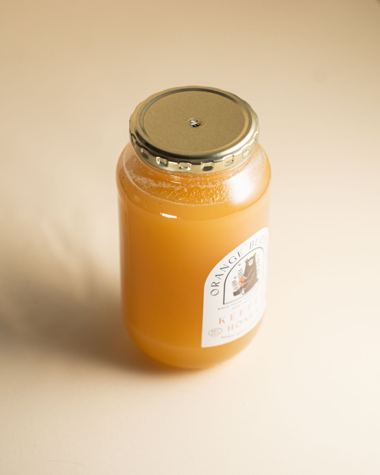 Orange Blossom Raw Honey • 1kg Jar